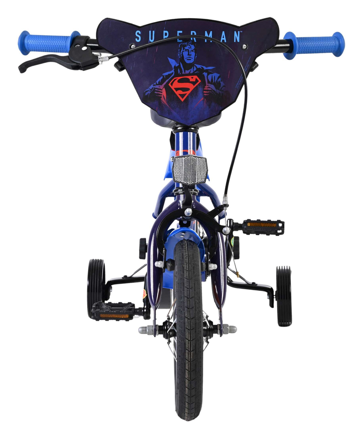 Superman Kinderfahrrad - Jungen - 12 Zoll - Blau