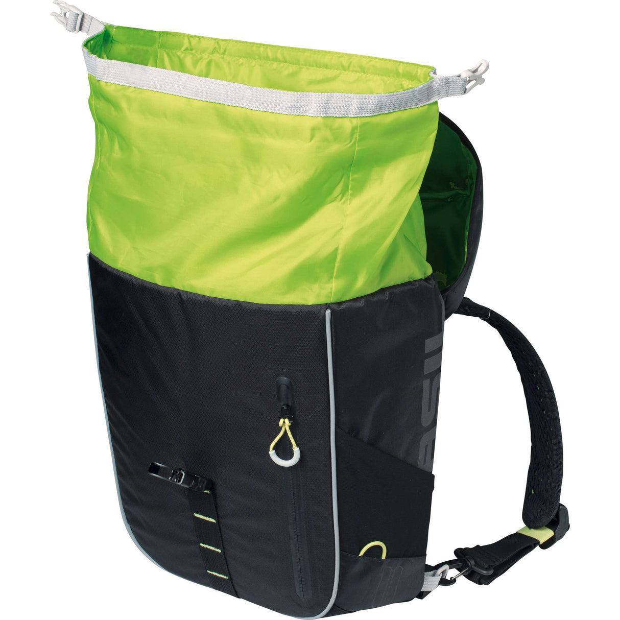Basilikum Miles Dawypack - Sporty Bicycle Bag - Unisex - schwarzer Kalk