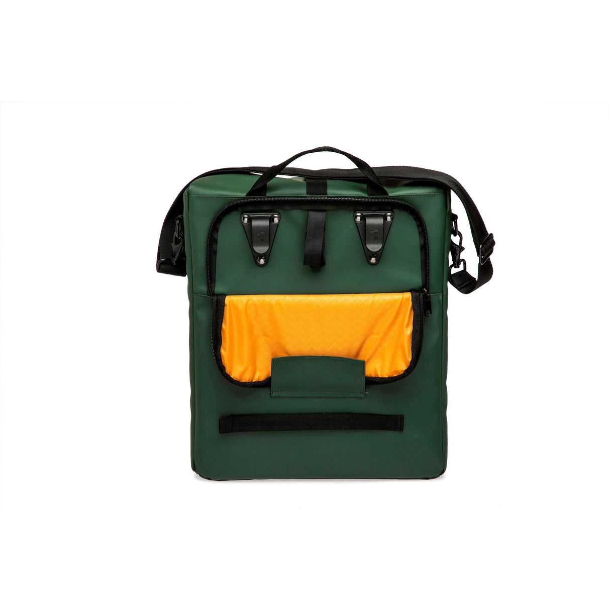 Odense Single Bicycle Bag - Wasser -Repellent - 17,5 l - Schwarzes Grün