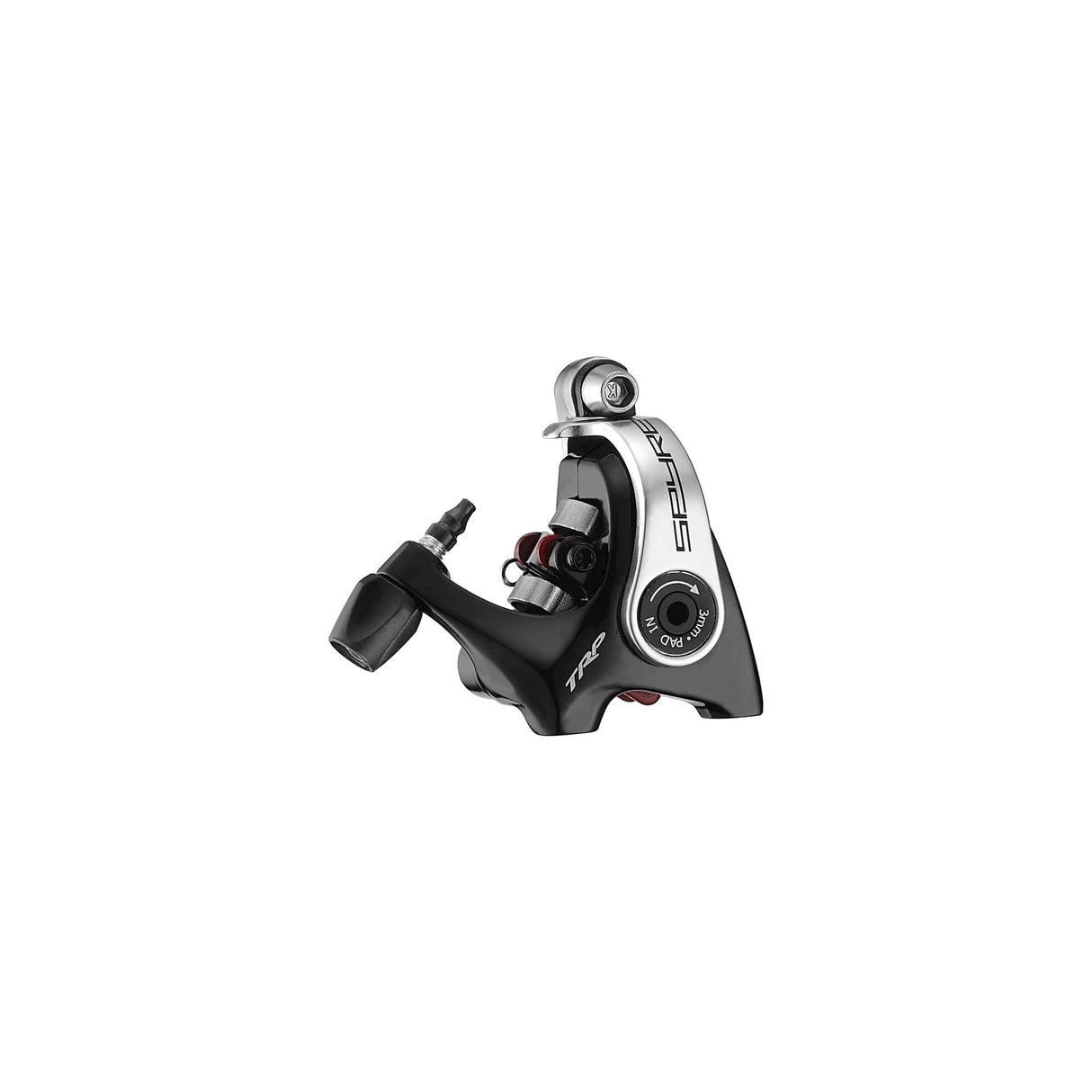 TRP MD-C610 Spyre Remklauw Mechanical Flatmount für schwarzes Silber