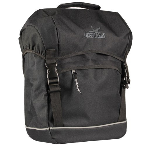 Grönland Fahrradbeutel Reisen 20 Liter 30 x 37 x 17 cm Schwarz