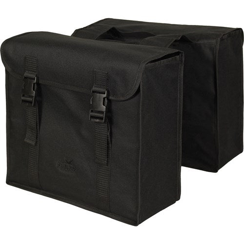 Grönlandsack Doppelschwarzschwarz. Abmessungen 37x34x14cm.totaal Inhalt 40L