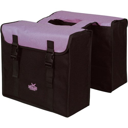 Greenlands Doppeltasche 34l schwarz lila