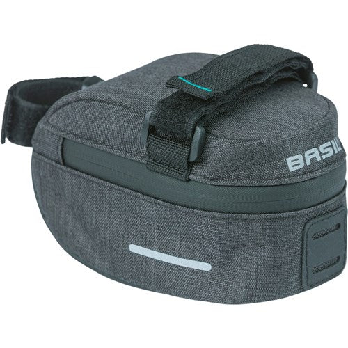 Basilikum Discovery 365d Satteltaschen, schwarzer Nahkampf