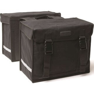 Neue Looxs Canvas Camping - Doppelfahrradsack schwarz