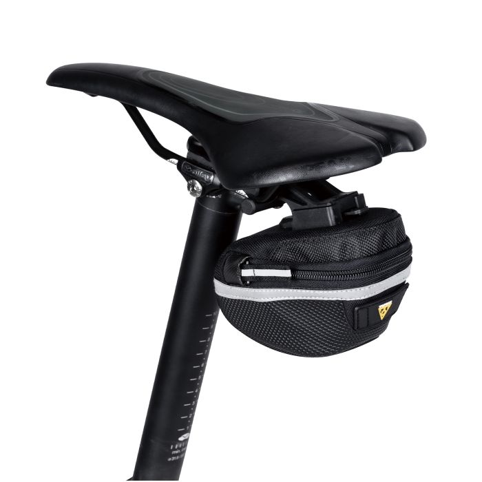 Topeak -Satteltasche WP II XS, Schwarz, Wasser -Repellent