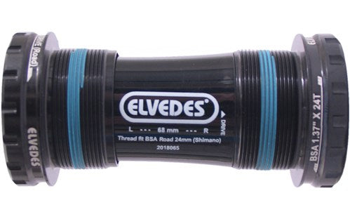 Spielerwelle Elldes Hollowtech Shimano Race 24mm schwarz