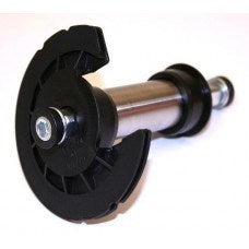 Bodenhalterung 128 x 30 mm Silberschwarz