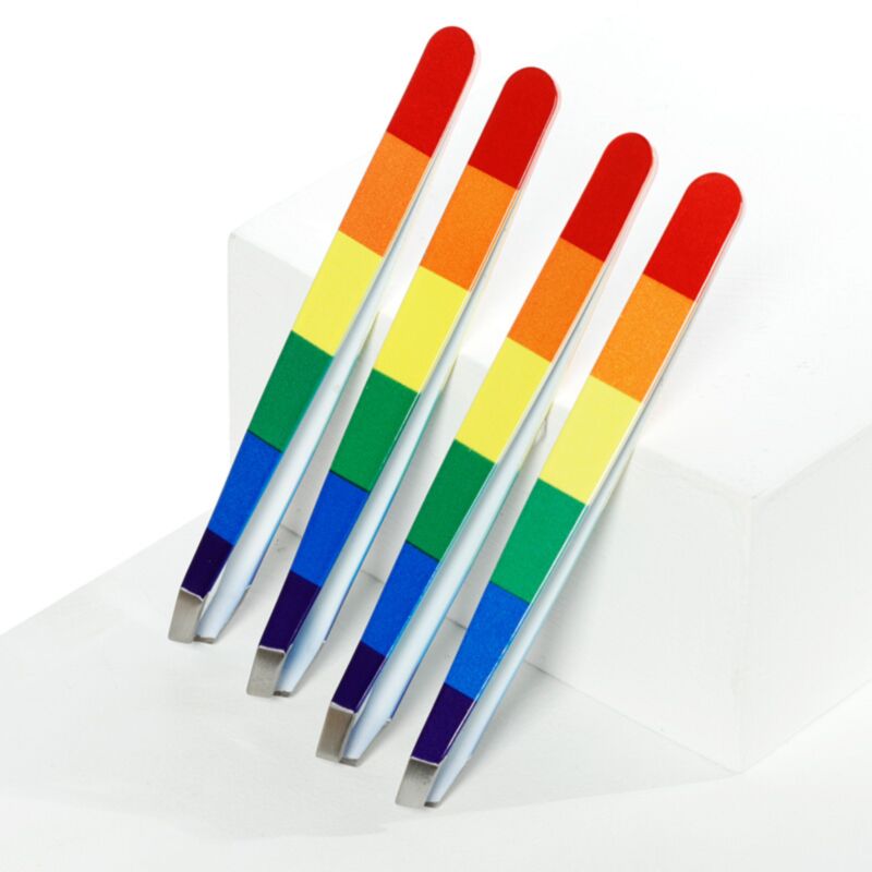 Irgendwo Regenbogenpinzette