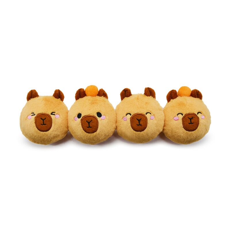 Capybara-Plüschball mit hoher Sprungkraft