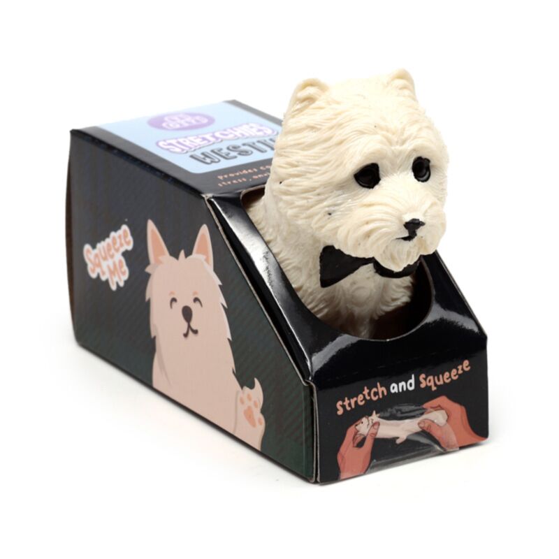 Stretchspielzeug West Highland Terrier Hund