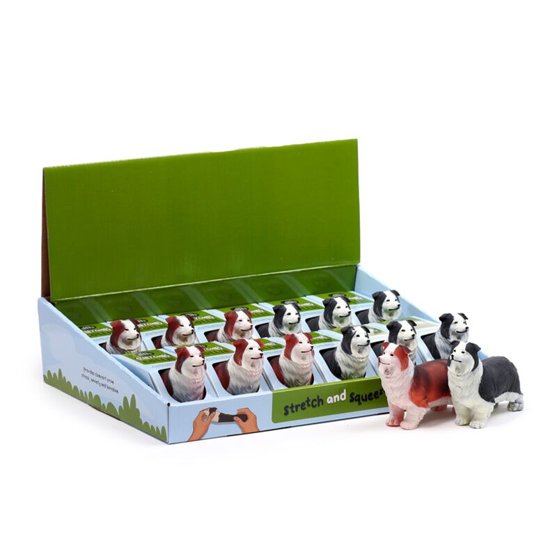 Stretch-Spielzeug-Collie-Hund