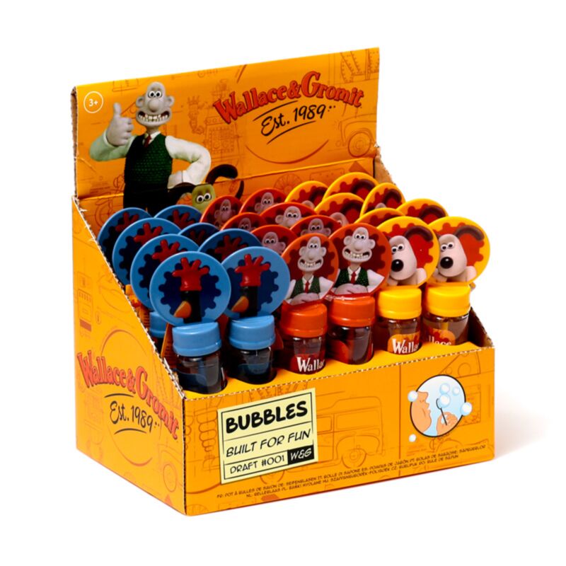 Wallace Gromit Seifenblasenbläser