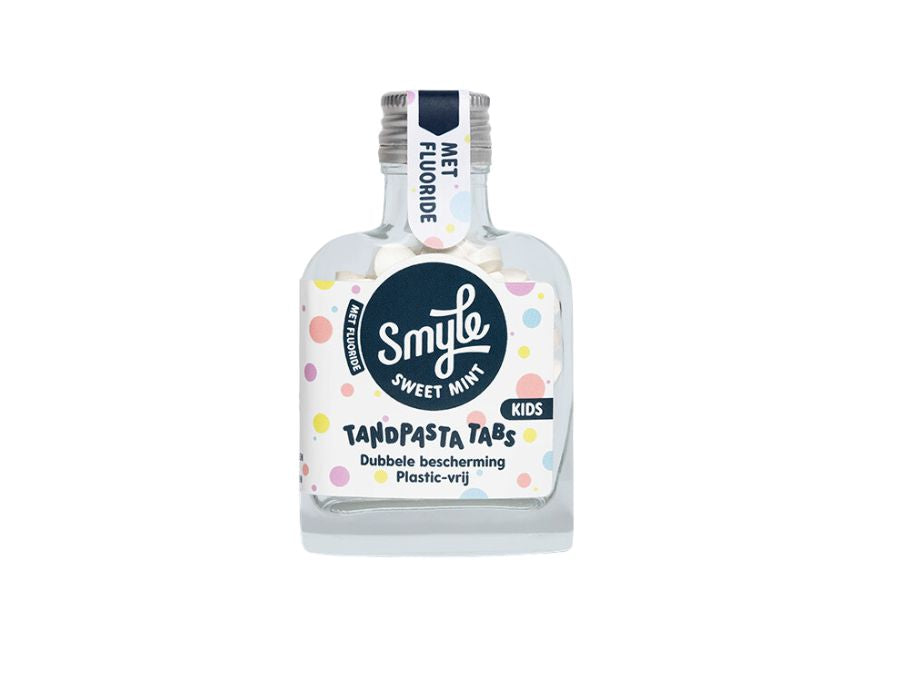 Smyle Zahnpasta Tabs - Kinder - Flasche 65st. - mit Fluorid