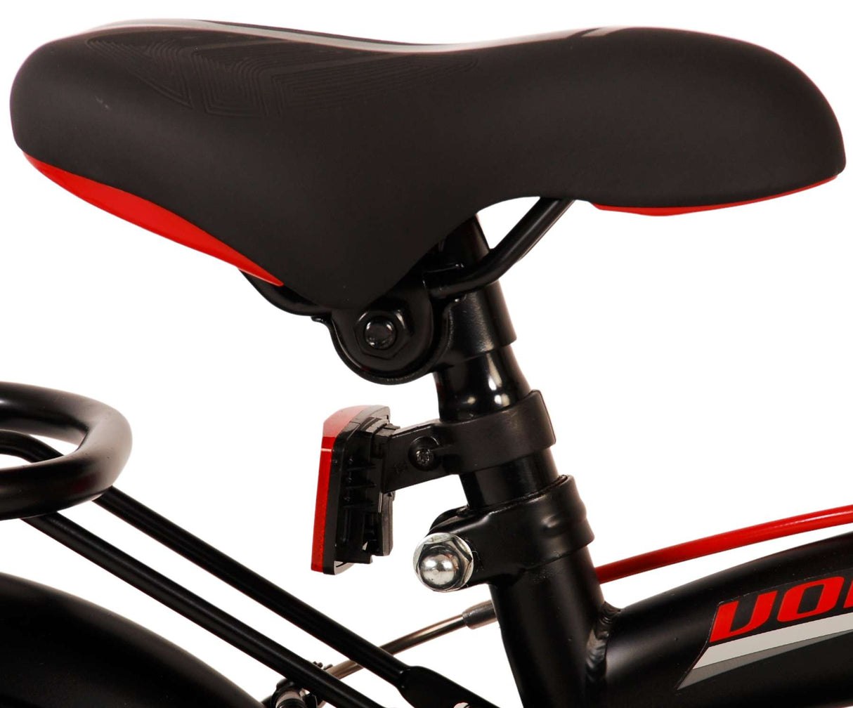 Volare Thombike Kinderbike Jungen 12 Zoll schwarz rote zwei Handbremsen