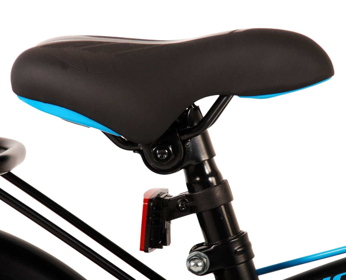 Volare Thombike Kinderfahrrad – Jungen – 16 Zoll – Schwarz Blau – Zwei Handbremsen