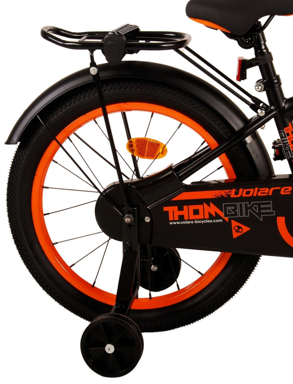 Volare Thombike Kinderbike Jungen 18 Zoll schwarz orange