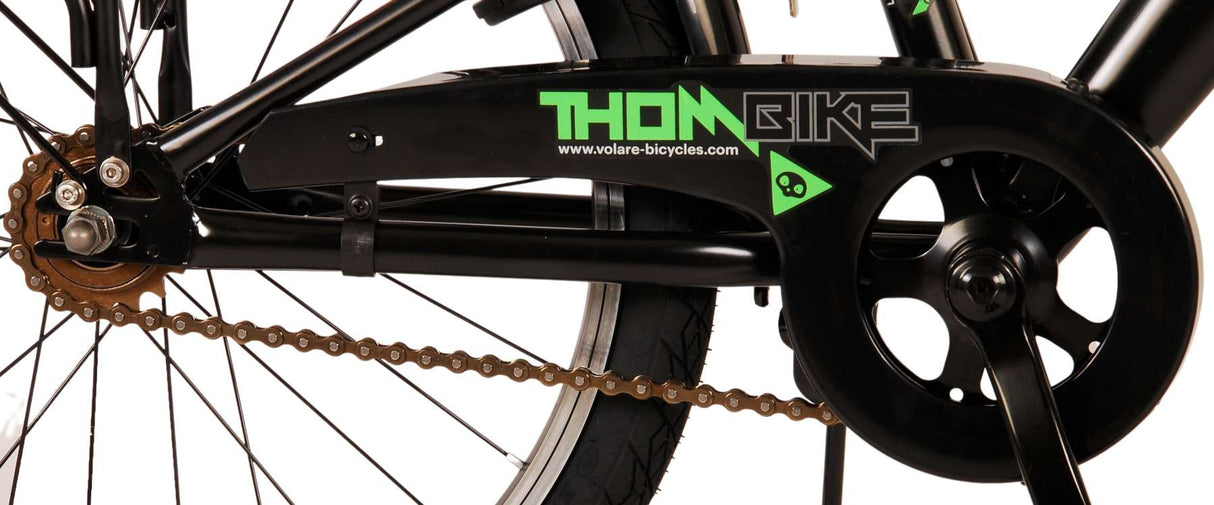 Volare Thombike Kinderbike Jungen 20 Zoll schwarzgrün zwei Handbremsen