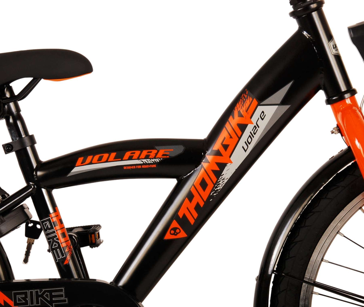 Volare Thombike Kinderbike Jungen 20 Zoll schwarz orange