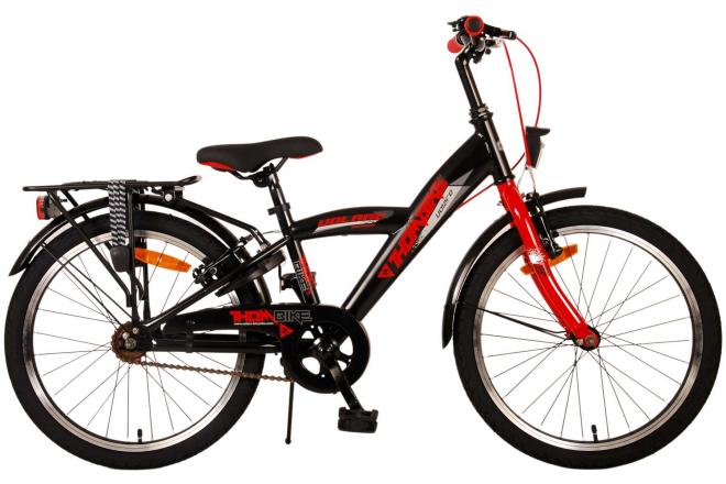 Volare Thombike Kinderbike Jungen 20 Zoll schwarz rote zwei Handbremsen