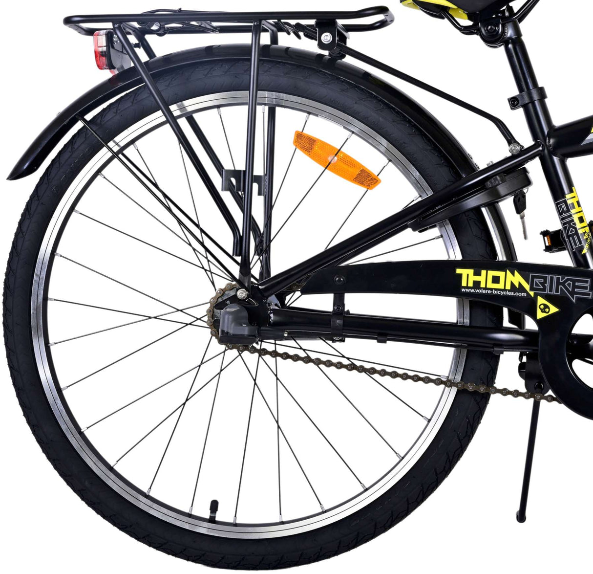 Volare Thombike Kinderbike Jungen 24 Zoll gelb 3 Zahnräder