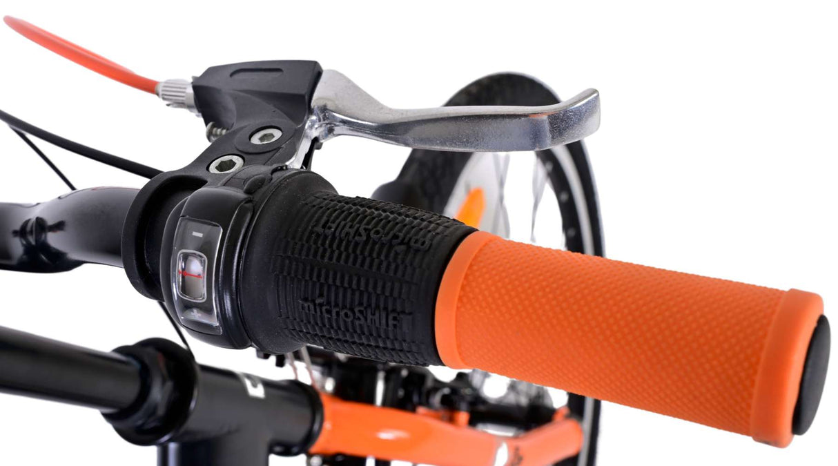 Volare Thombike Children's Bike Boys 24 Zoll Black Orange 3 Gänge