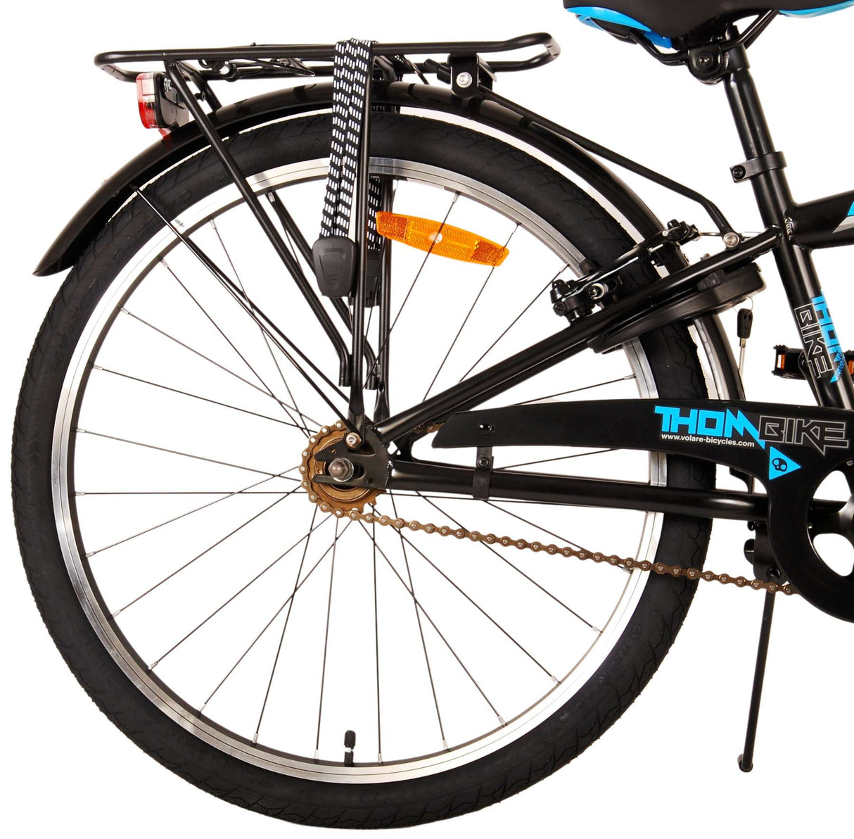 Volare Thombike Children's Bicycle - Jungen - 24 Zoll - Schwarzblau - Zwei Handbremsen