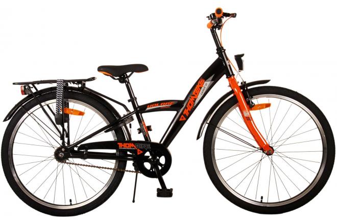 Volare Thombike Kinderrad Jungen 24 Zoll schwarz orange