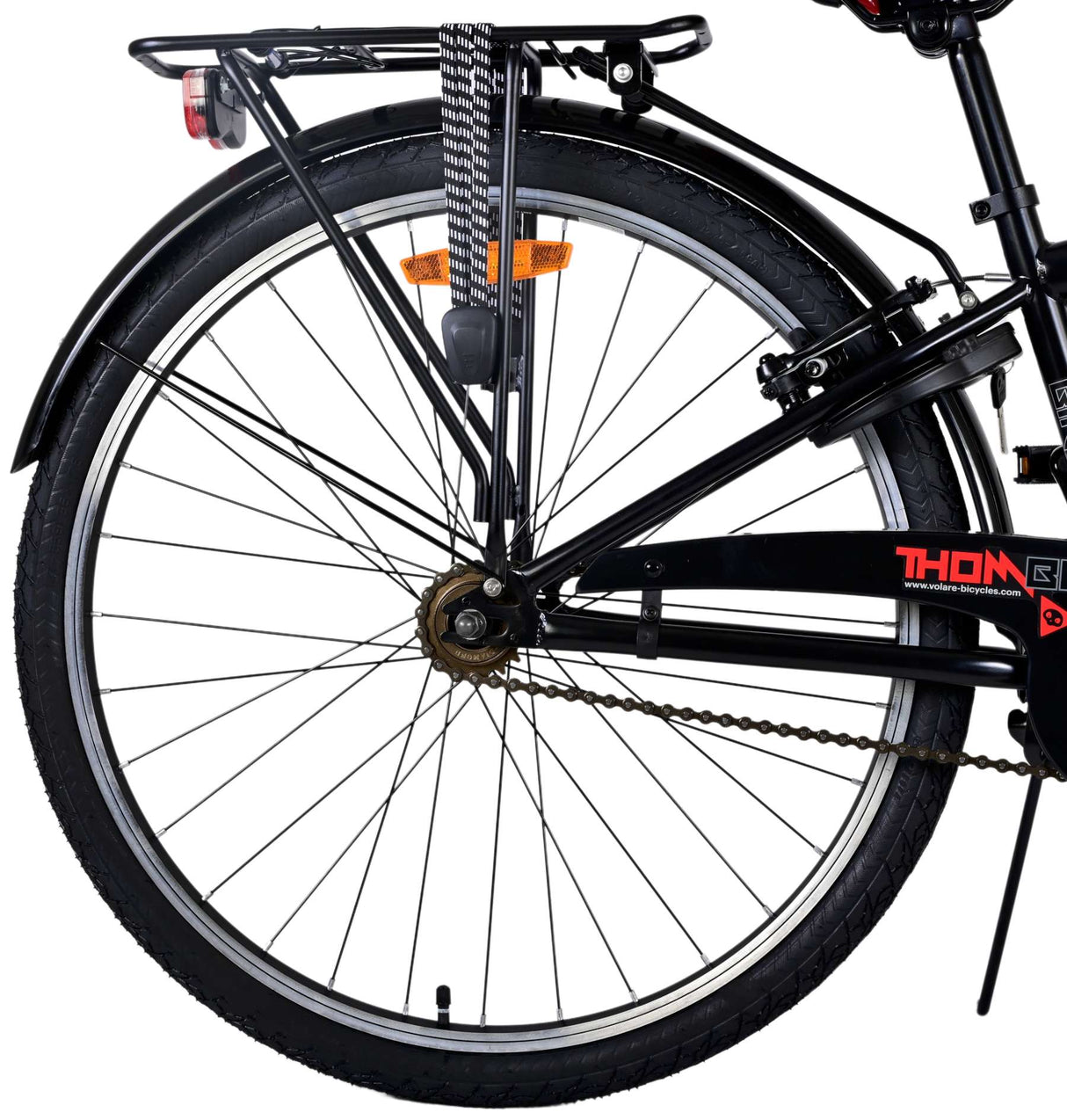 Volare Thombike Kinderbike Jungen 26 Zoll schwarz rote zwei Handbremsen
