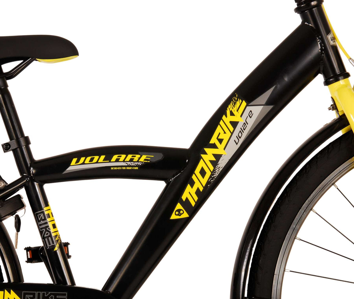 Volare Thombike Kinderbike - Jungen - 26 Zoll - Schwarzgelb