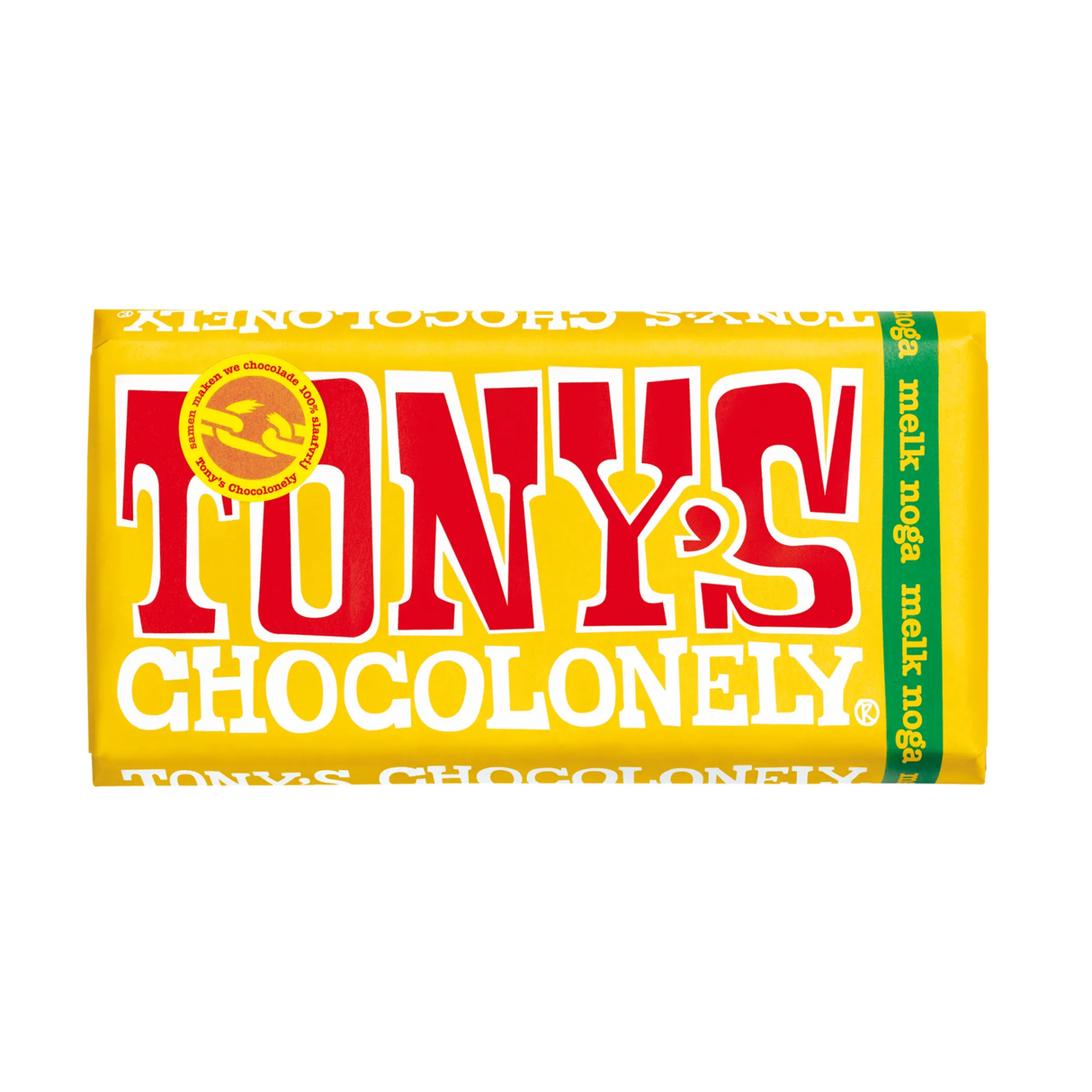Tony's chocolonely Tafel Milchschokolade-Nougat (15x 180gr)