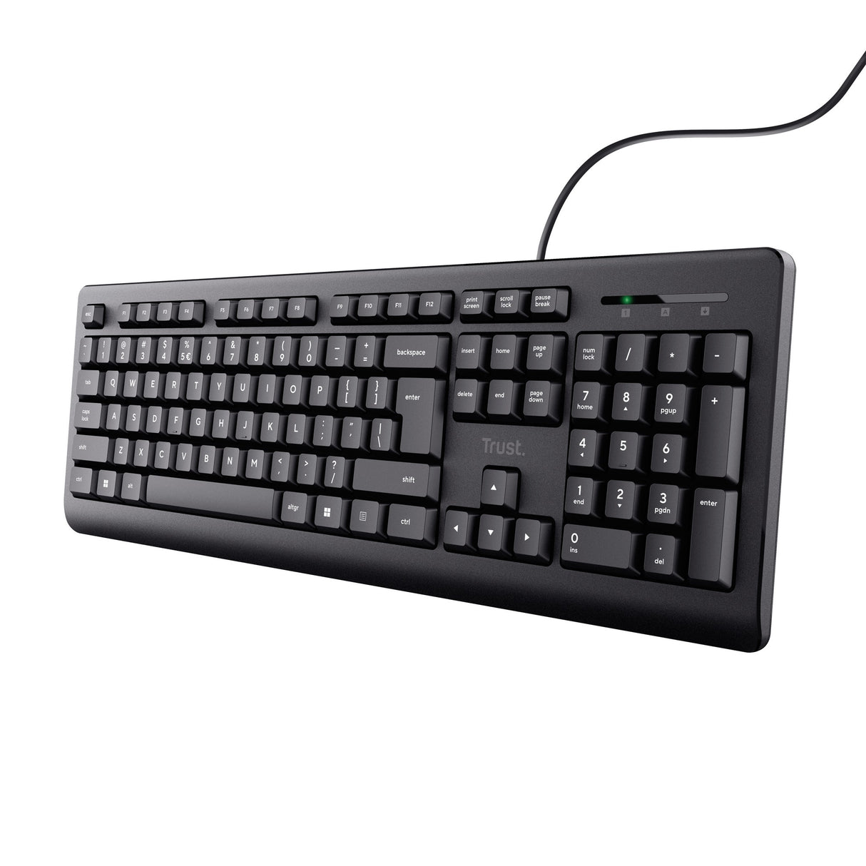 Vertrauen Sie der kabelgebundenen Tastatur