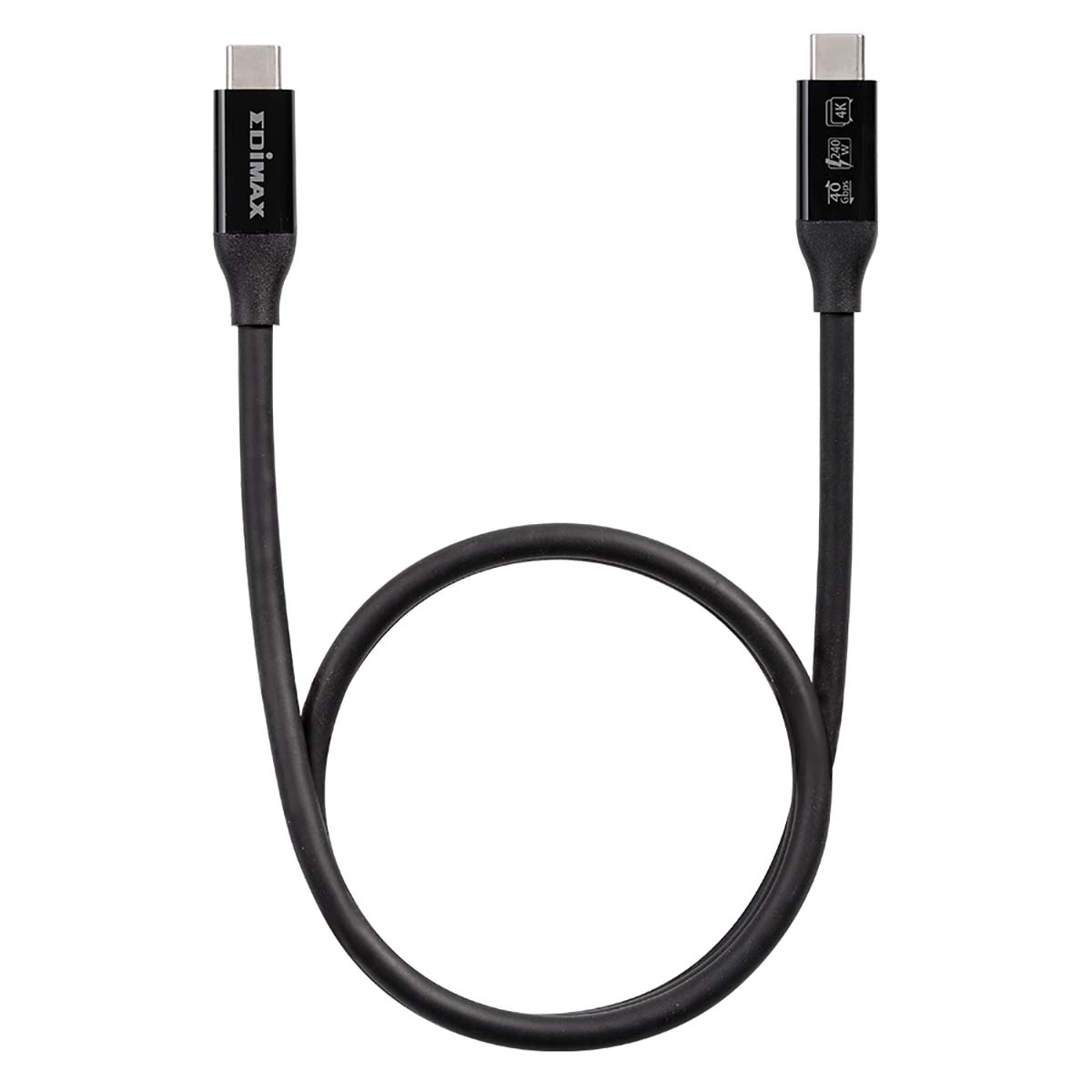 Edimax USB4 Thunderbolt3-Kabel, 40 g, o. 5 Meter, Typ C auf Typ C – UC4-005TB
