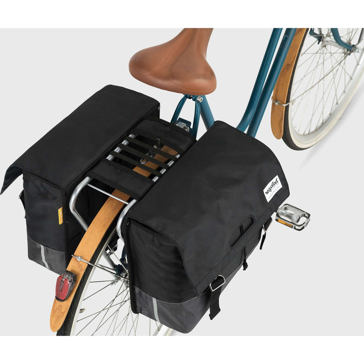Urban Proof 40L Doppel-Fahrradtasche schwarz grau