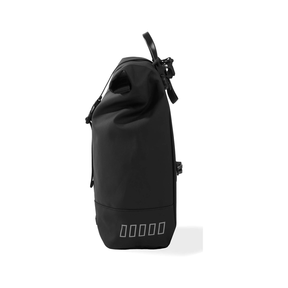 Dutchperfect Urban Proof Single Rolltop Bag 20l schwarz recycelt