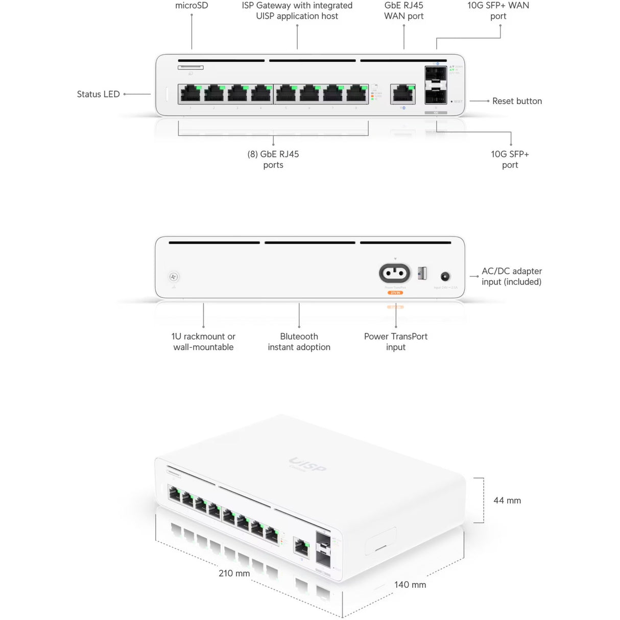 Ubiquiti Ubiquiti UISp -Konsole