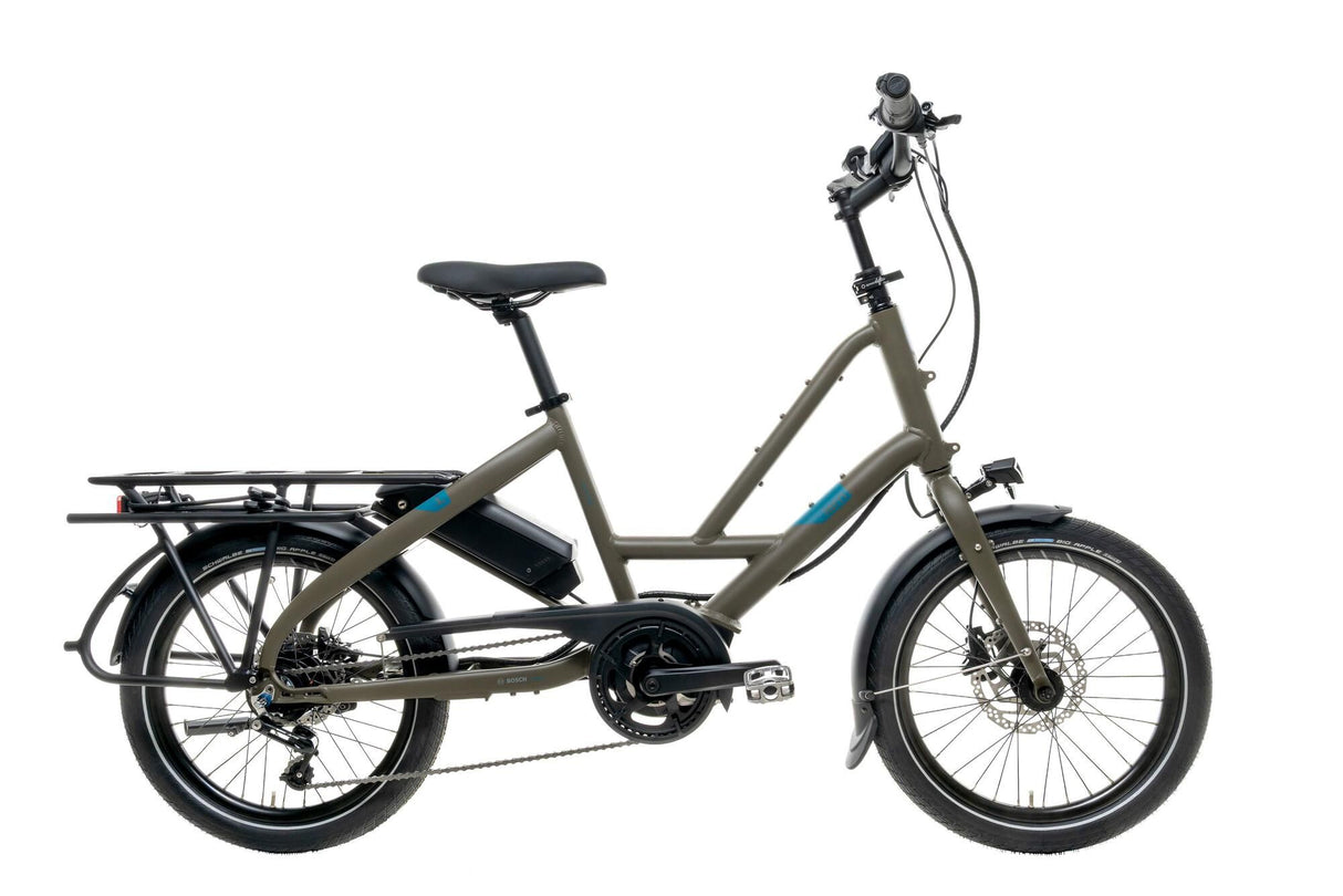 Tern Elektro-Kompaktfahrrad Quick Haul P8i (#1) E-Bike Quick Haul P5i 8Sp Brown Moss