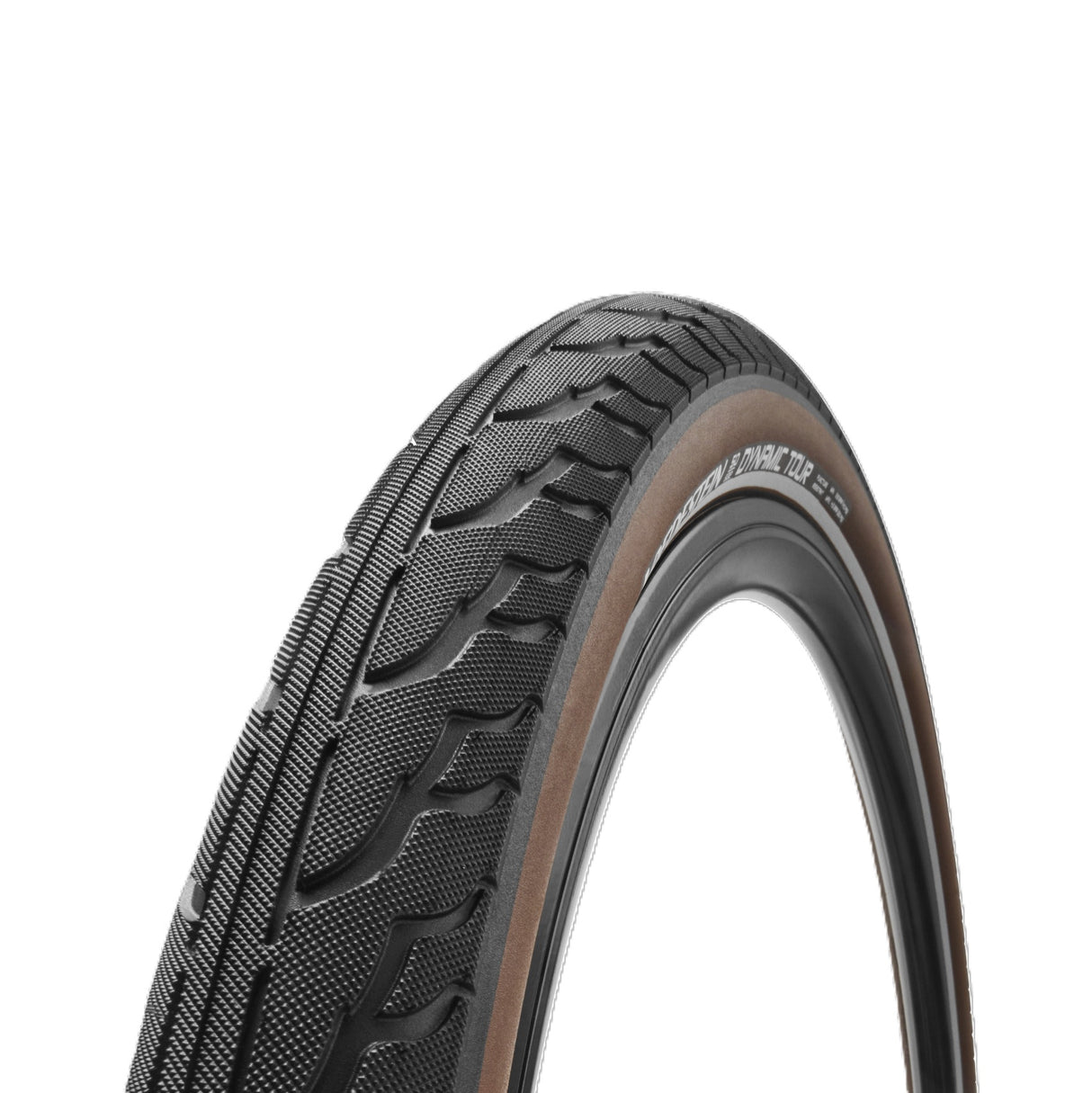 Vredestein buitenband dynamic tour 55-622 zwart bruin refl