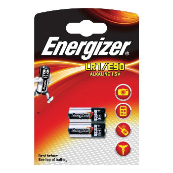 Energizer Alkaline 1,5 V LR1 E90 Blister 2 Stück