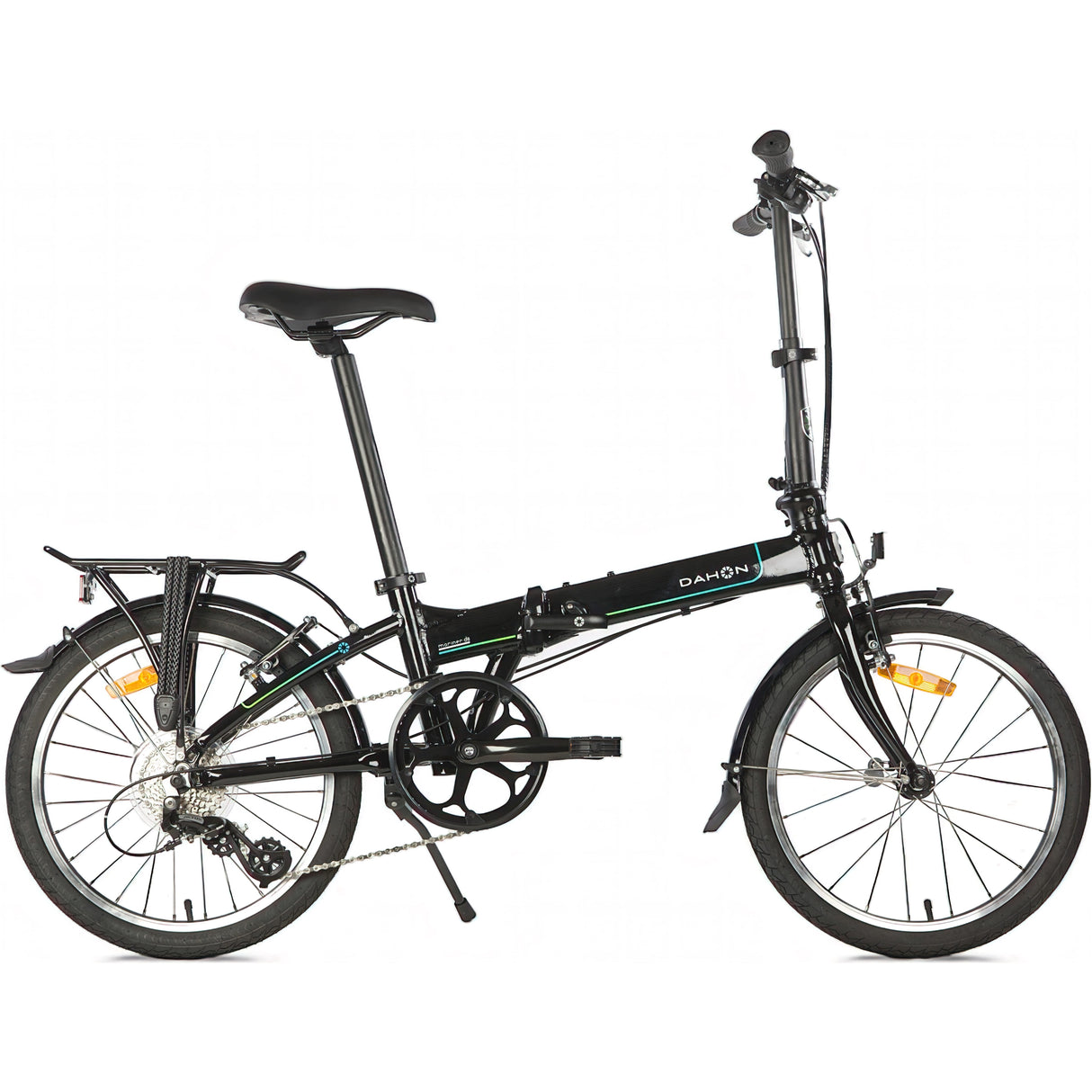 Dahon Folding Bike 20 Mariner D8 mit V -Bremse - (Obsidian) Schwarz