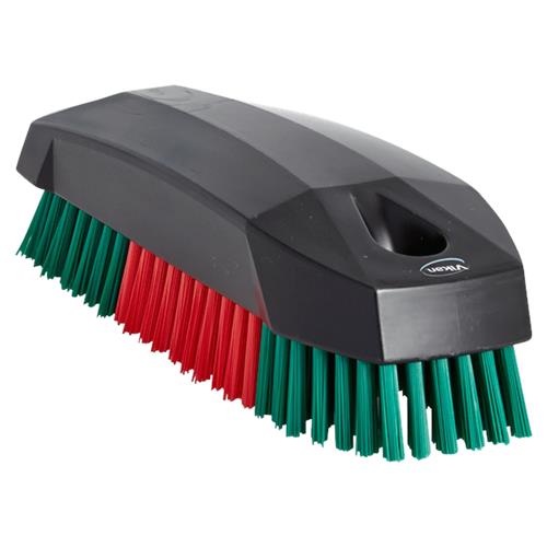 Vikan Nagelbürste hart vts 118 mm rot grün