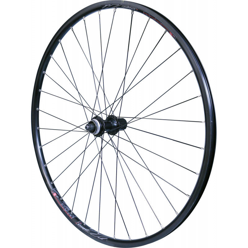 Velox Hinterrad Mach1 M820 28 Acera M3050 Centerlock schwarz.