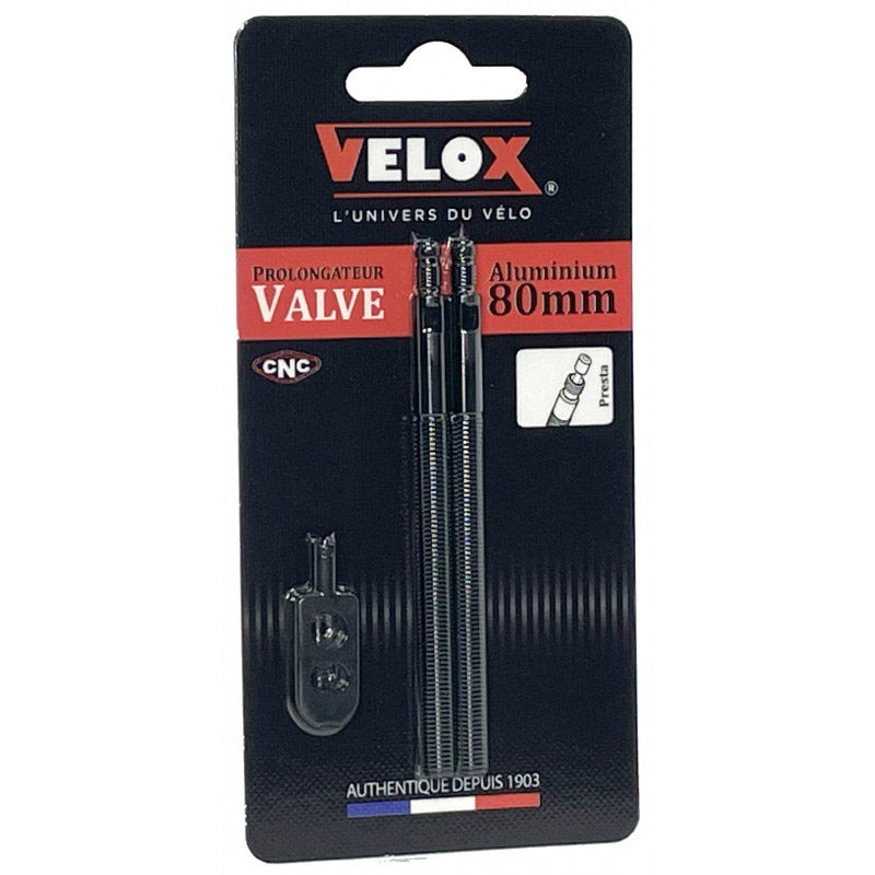 Velox Ventilverlängerung 80mm halbverschraubt (2Stk)