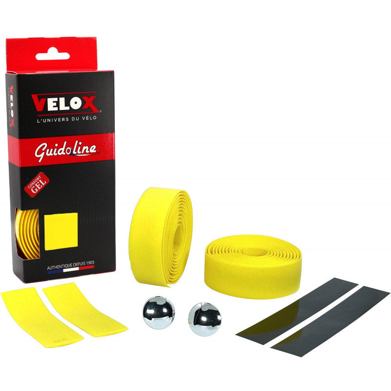 Velox Lenkerband Maxi Kork Gel Gelb (2Stk)