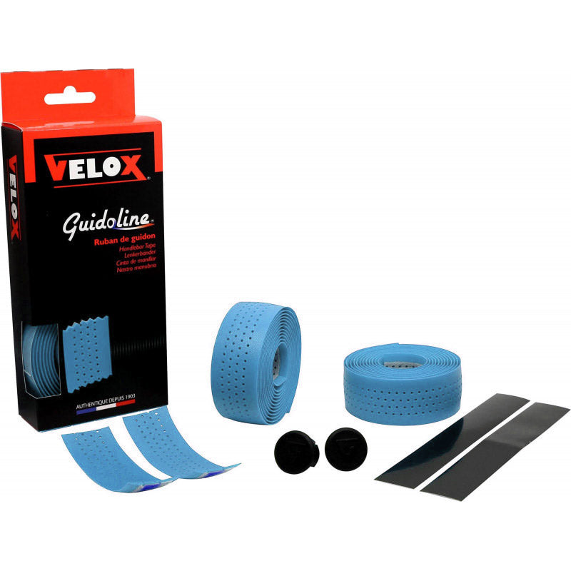 Velox Lenkerband weich perforiert himmelblau (2 Stk)