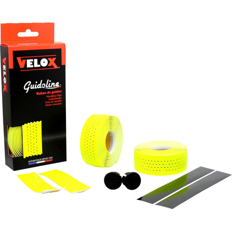 Velox Lenkerband fluoreszierend perforiert fluoreszierend gelb (2 Stk)