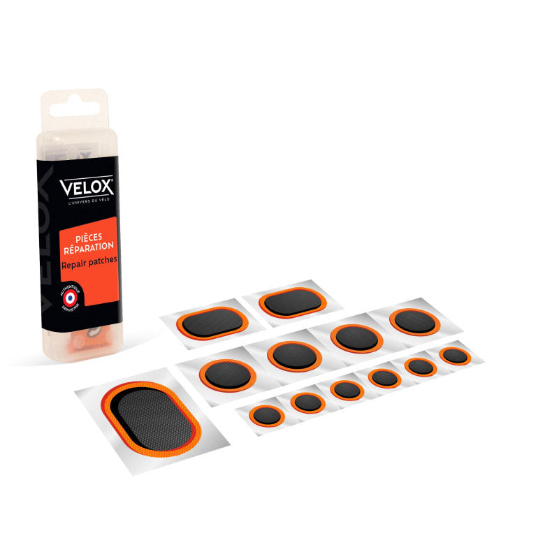 Velox-Schlauchflicken in verschiedenen Größen (13 Stück)
