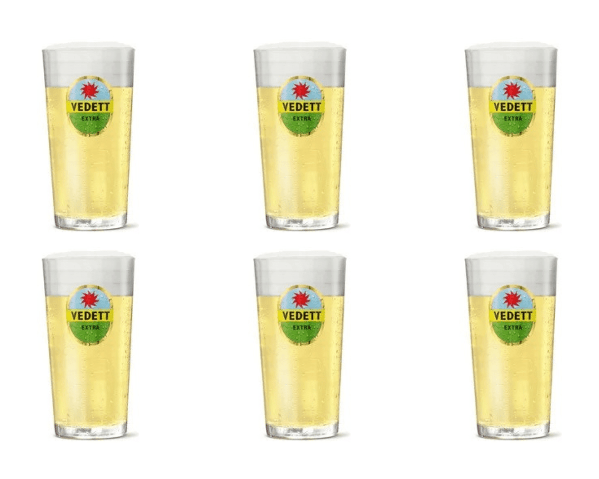 Vedett Weißglas (6x 33cl)