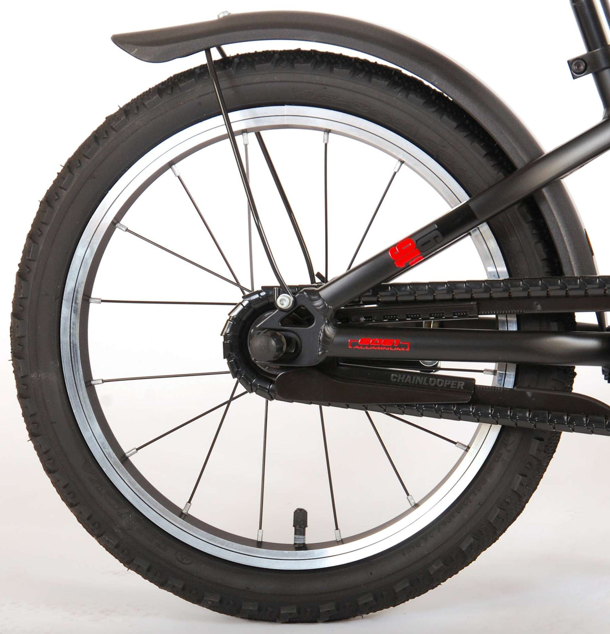 Volare Blaster Children's Bike - Jungen - 16 Zoll - Schwarz Red - Prime Collection