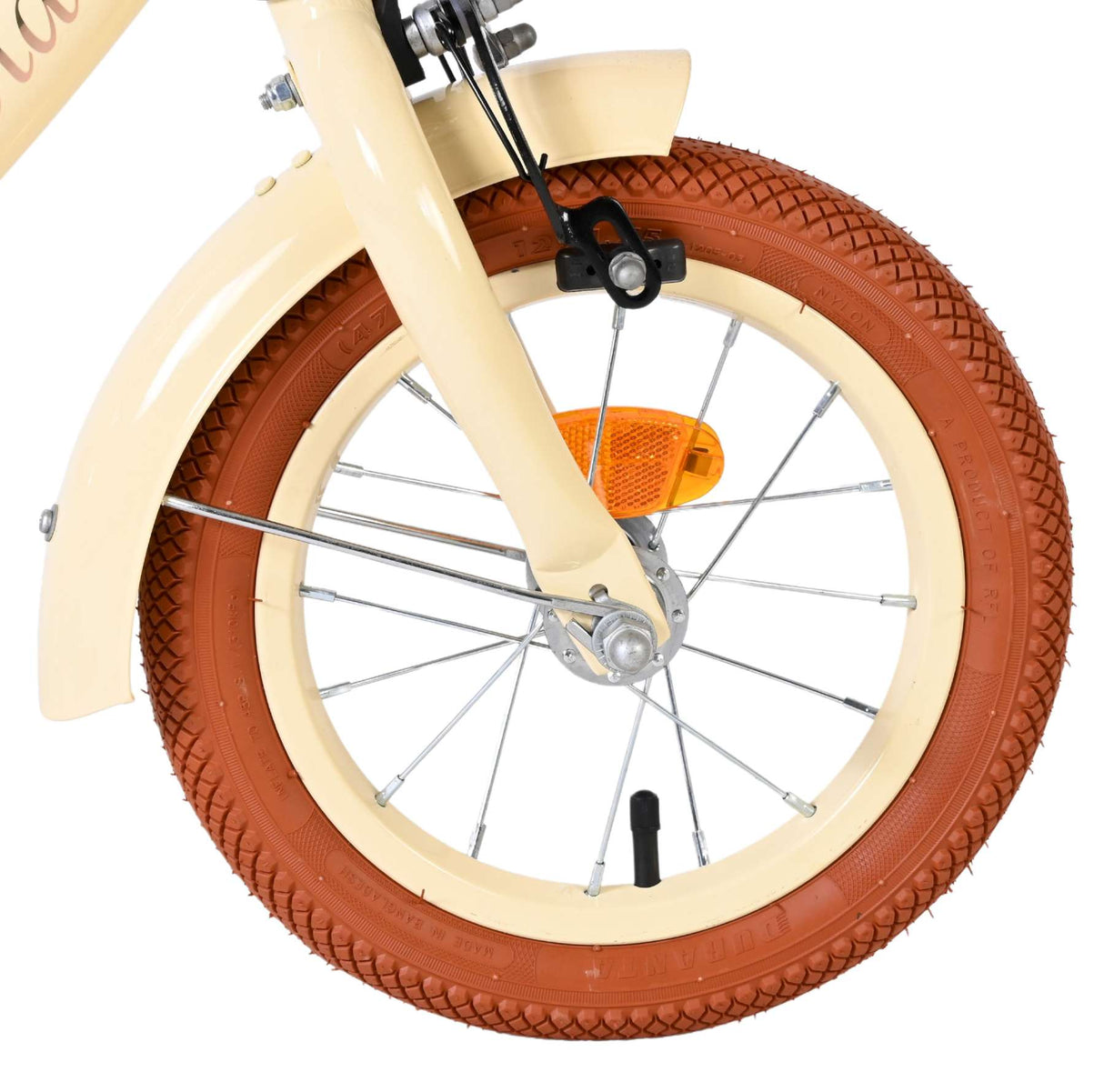 Volare Ashley Kinderfahrrad – Mädchen – 12 Zoll – Creme